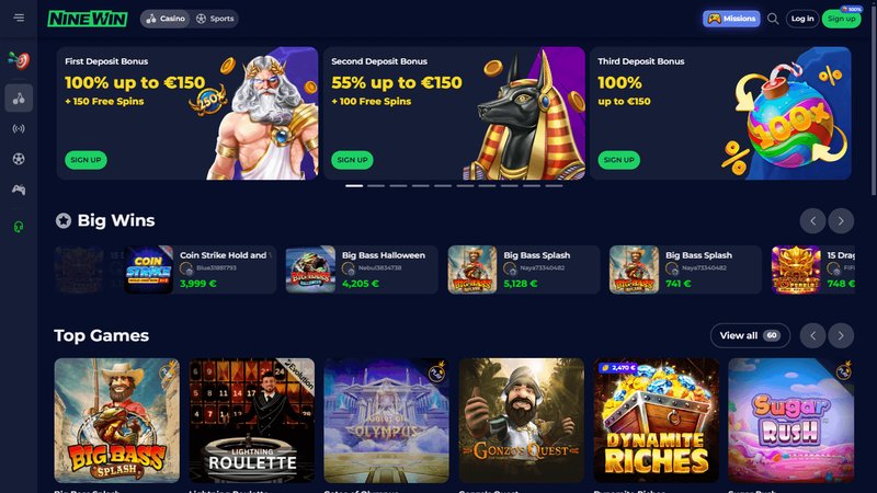 A Winter’s Night In with Ninewin Casino